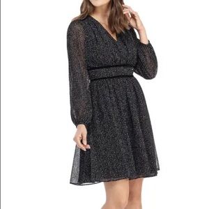 Gal Meets Glam Black Multi Chic Dress